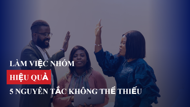 Làm việc nhóm hiệu quả: 5 nguyên tắc không thể thiếu